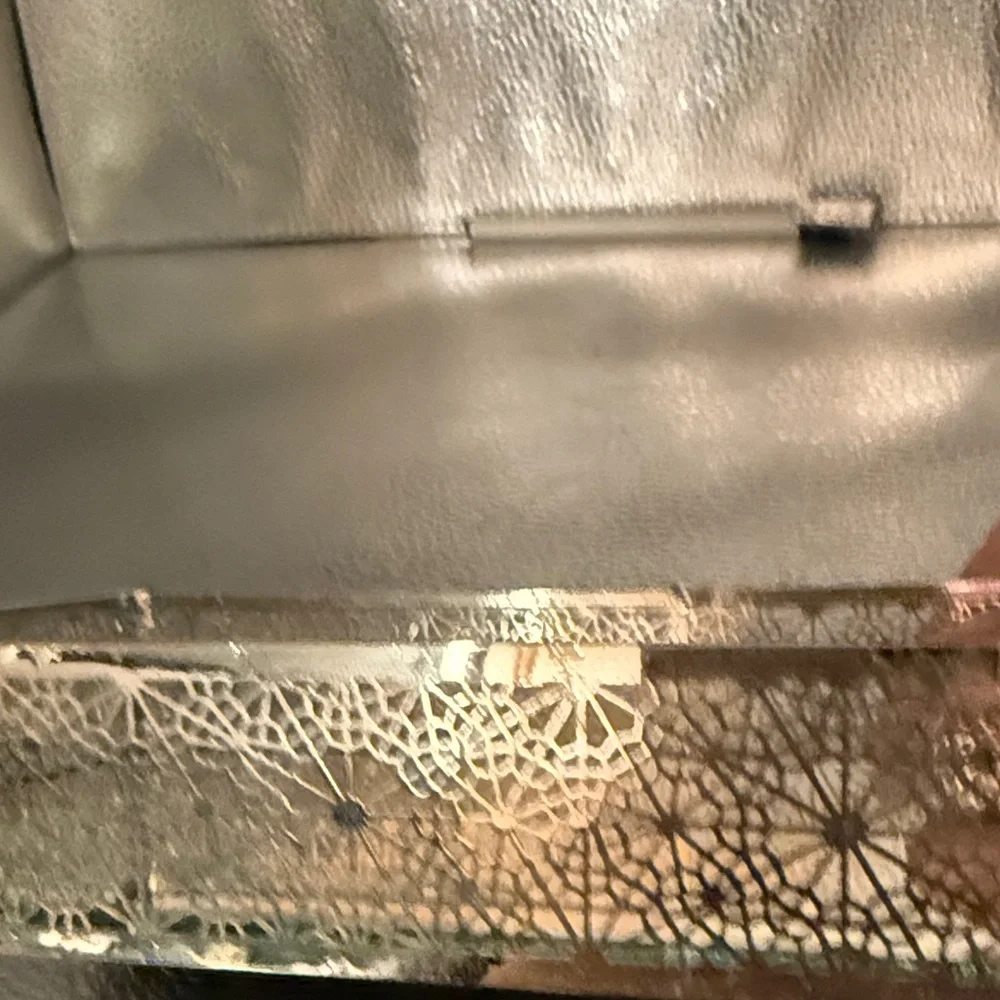Elegant Silver Vanity Tray